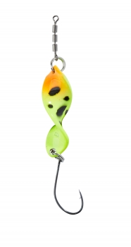 Balzer Shooter Spoon 2,5g Gelb-Leopard